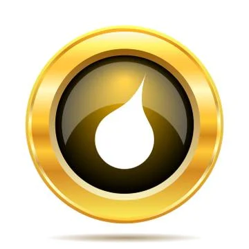 Rain icon. internet button on white background.. Stock Illustration