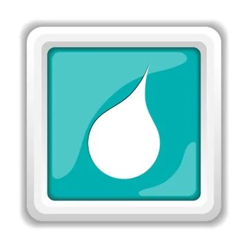 Rain icon. Internet button on white background.. Stock Illustration