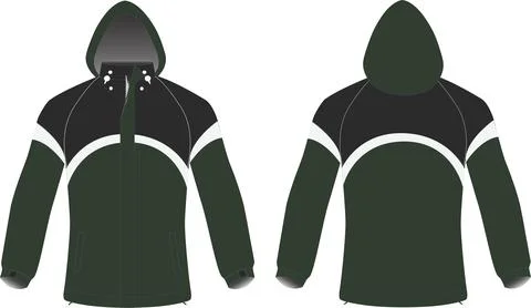 Rain Jacket Fully Waterproof Vectors Stock Illustration