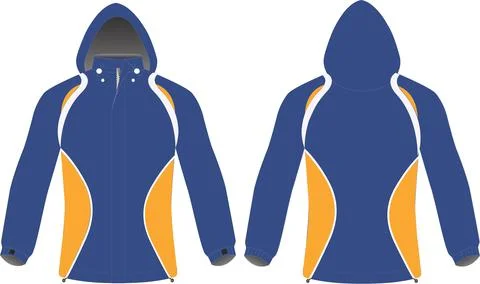 Rain Jacket Fully Waterproof Vectors Stock Illustration