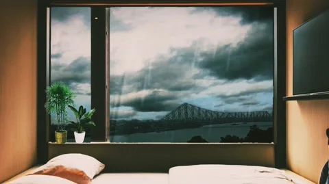 Rain in kolkata Stock Footage 238972613