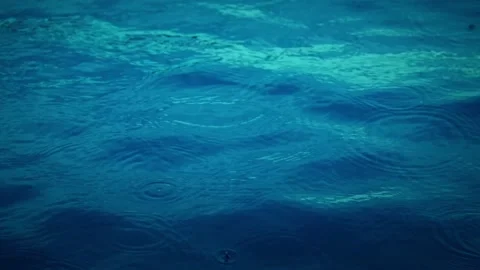 Rain in the Lake Video stock 142459995