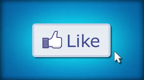 Rain of Likes Stock Footage 39139343