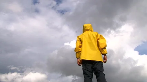 Rain Man Cloudscape Stock Footage 43063784