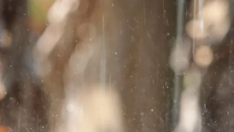 Rain mist In Slow Motion On nature background 스톡 동영상 106018761