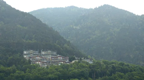 Rain In The Mountains Residential Stock Footage 67230925