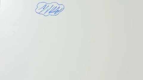 Rain out of pencils Stock Footage 71225064