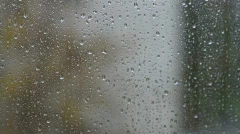 Rain outside Stock Footage 12334572