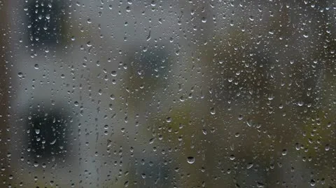 Rain outside Stock Footage 12335307