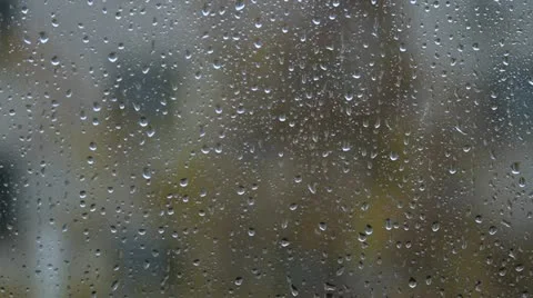 Rain outside Stock Footage 12337474
