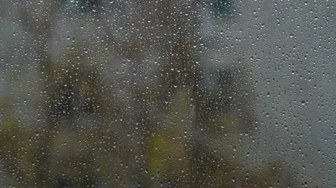 Rain outside Stock Footage 12337920