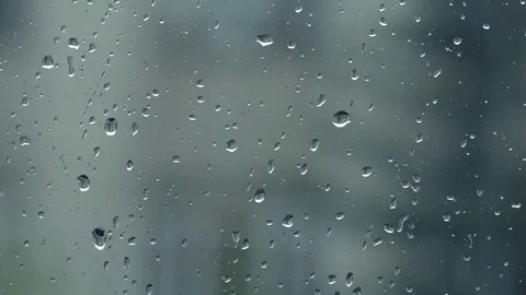 Rain outside the window Stock Footage 81430798