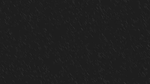Rain overlay, Realistic Rainfall. Rainfall in black background. 库存插图
