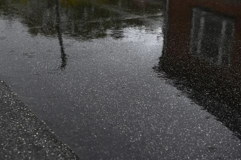 Rain Foto stock