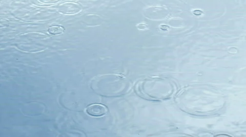Rain on a pond 動画素材 752319