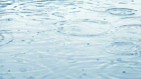 Rain on a pond 動画素材 752373