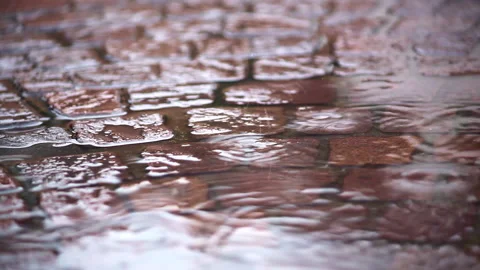 Rain On Porphyry 動画素材 148978646