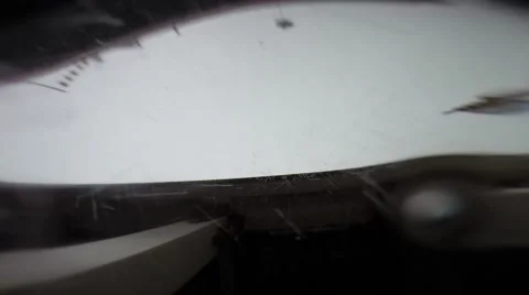 Rain pouring down on Camera Stock Footage 48402004