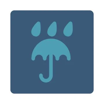 Rain protection icon Stock Illustration