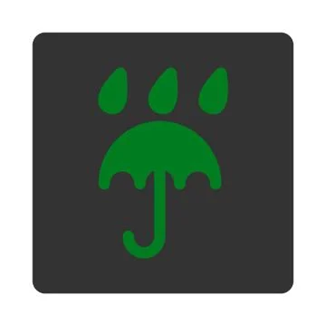 Rain protection icon Illustrazione stock