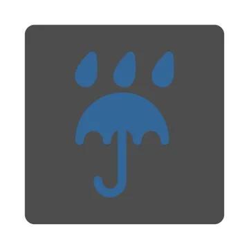 Rain protection icon Illustrazione stock