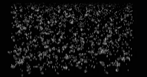 Rain, rain drops, water drops fly, waterfall and fountain, fall on black Stock-Footage 216110729