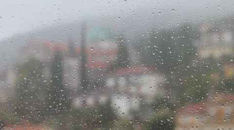 Rain, rainy day Stock Footage 40686798