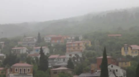 Rain, rainy day Stock Footage 40686799