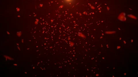 Rain of Red Hearts.mp4 Stock-Footage 21741134