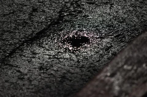 Rain on Road Stock Photos