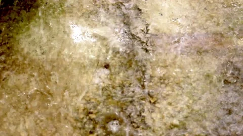 Rain on  rough concrete Video stock 168858467