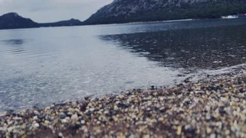 Rain at the sea Stock Footage 290231346
