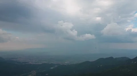 Rain seen in distance Video stock 43360040