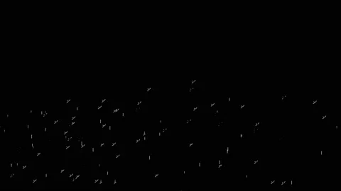 Rain Shape Elements with Alpha Channel. Stock Footage 114123511