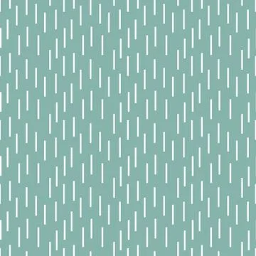 Rain shapes tiny blue retro seamless vector pattern. Illustrazione stock
