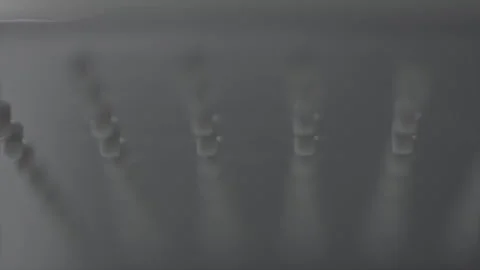 Rain Shower chrome Stock Footage 260345857