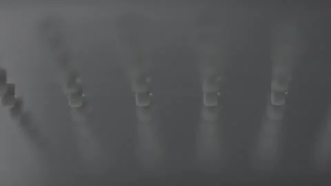 Rain Shower chrome Stock Footage 260346258