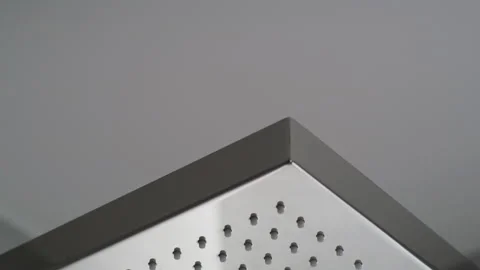 Rain Shower chrome Stock Footage 260349755