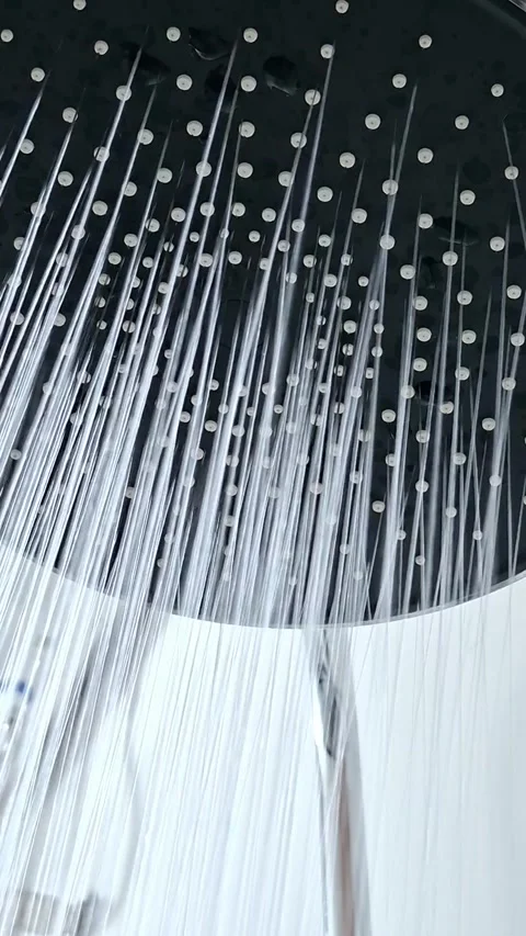 Rain Shower Water Stream Movement Stock Footage 337273401
