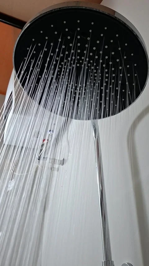 Rain Shower Water Stream Movement Stock Footage 337273429