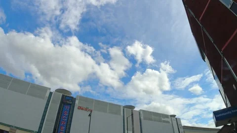 Rain Sky and Clouds over Luton City of England UK Stock Footage 318079883