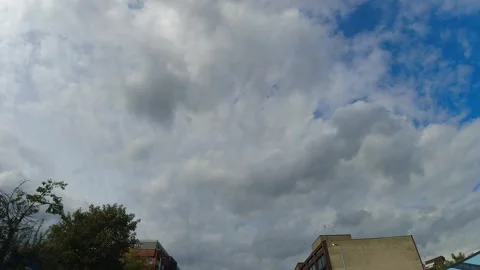 Rain Sky and Clouds over Luton City of England UK Stock Footage 318084959
