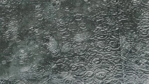 Rain Slomo floor Stock Footage 78566818