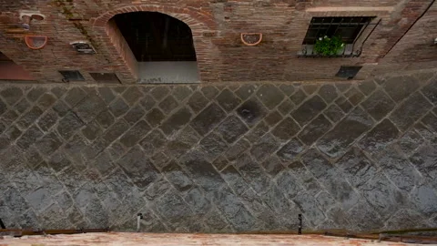 Rain in slow motion Stock Footage 105561704