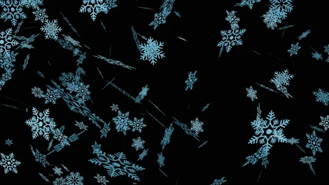 Rain Snow Water Particles Fall Animation Stock Footage 143521372