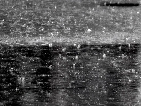 Rain splash  Video stock 89951237