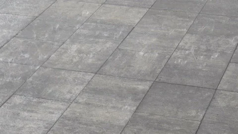 Rain with splashes and puddles Stock Footage 201239889