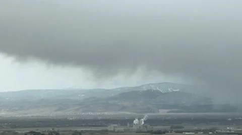 Rain Squall Stock Footage 54742847