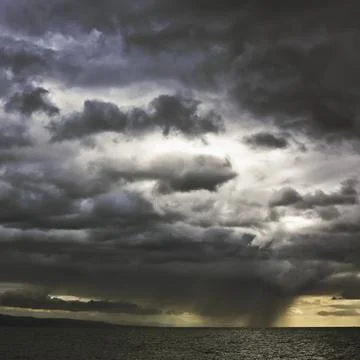 Rain squall Stock Photos