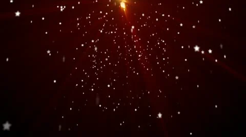 Rain of Stars Red.mp4 Stock-Footage 21740617